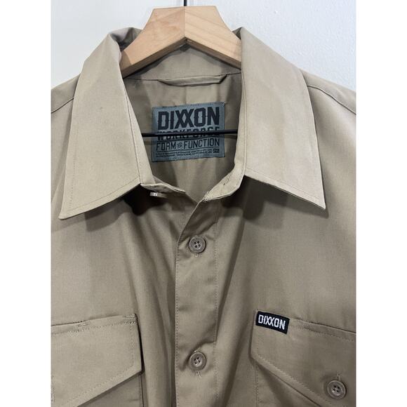 Dixxon Shirt 2XL Biker Workforce Button Up Utility Mechanic Pockets Industrial - Picture 4 of 13